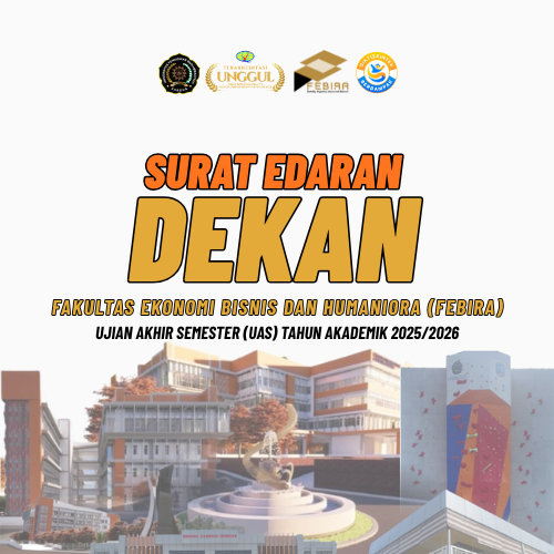 Edaran Dekan FEBIRA tentang Pelaksanaan UAS Ganjil Tahun Akademik 2025–2026