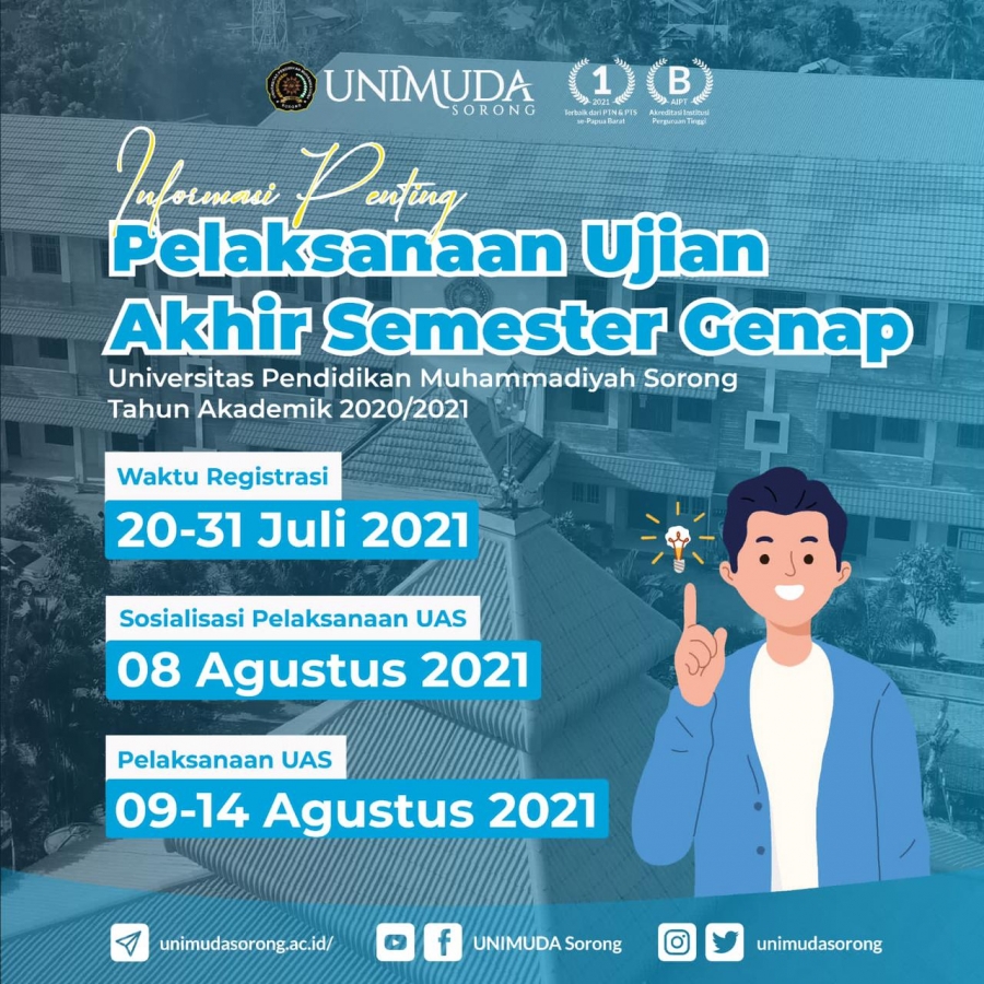 Jadwal Pelaksanaan UAS Semester Genap 2021