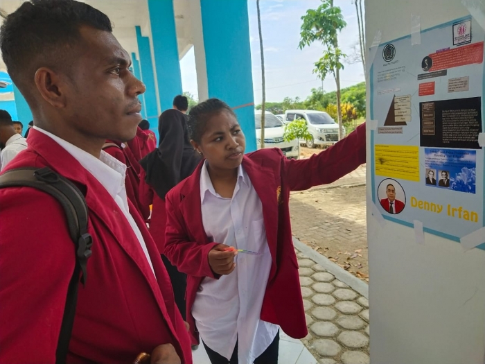 Lewati Ujian, HIMPSIKO Gelar Mini Festival Poster