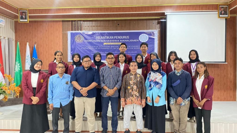 Pelantikan Pengurus Himpunan Mahasiswa Manajemen periode 2022-2023