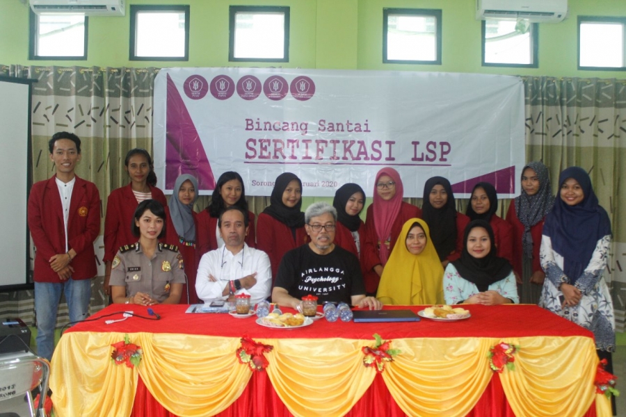 SOSIALISASI LSP-PSI, LANGKAH AWAL MAHASISWA PSIKOLOGI UNIMUDA MENUJU COMPETENCY BASED MANAGEMENT SYSTEM